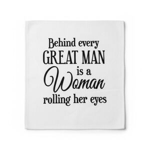 Source Unknown White Humorous Kitchen Towel